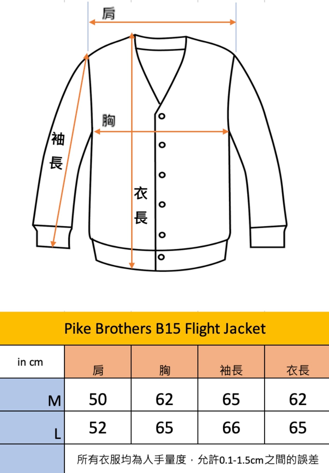 Pike Brothers B-15飛行夾克