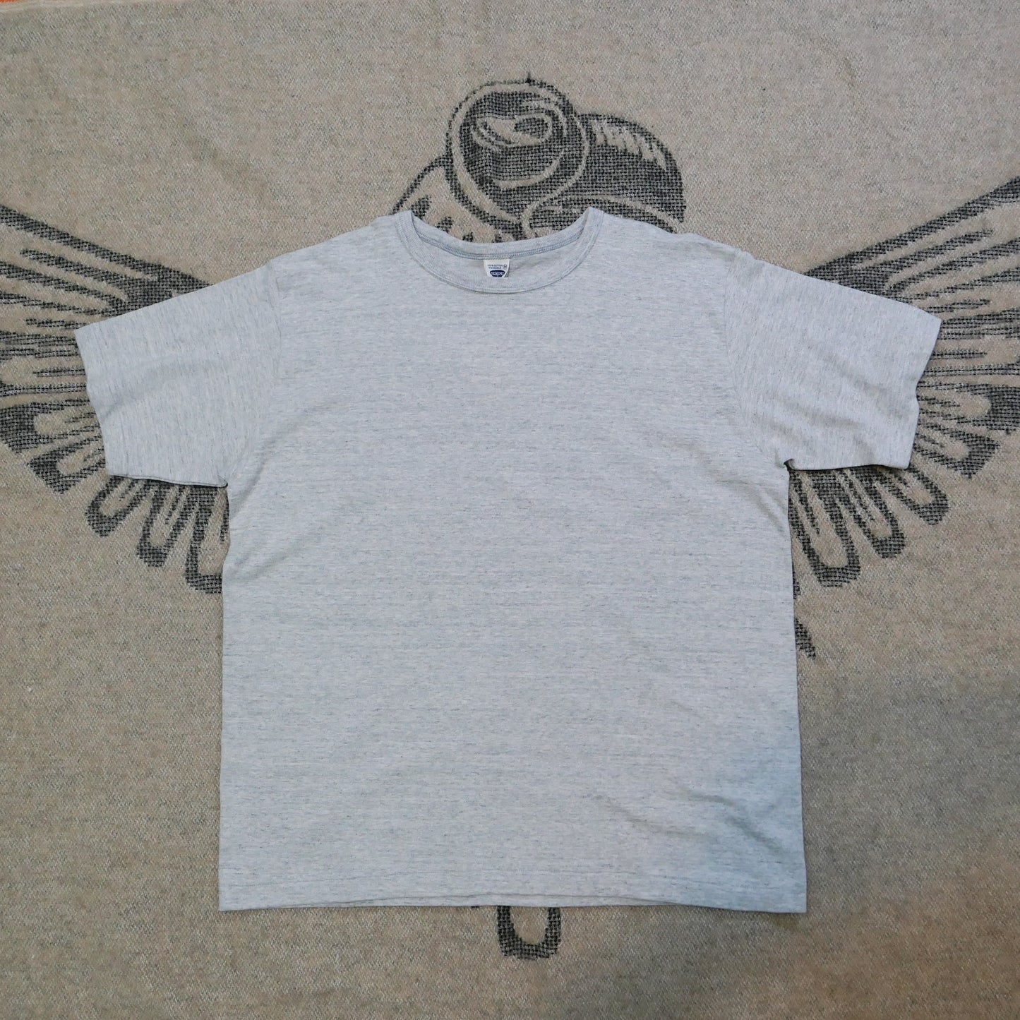 Denime Grey Blank Loopwheeled Tee