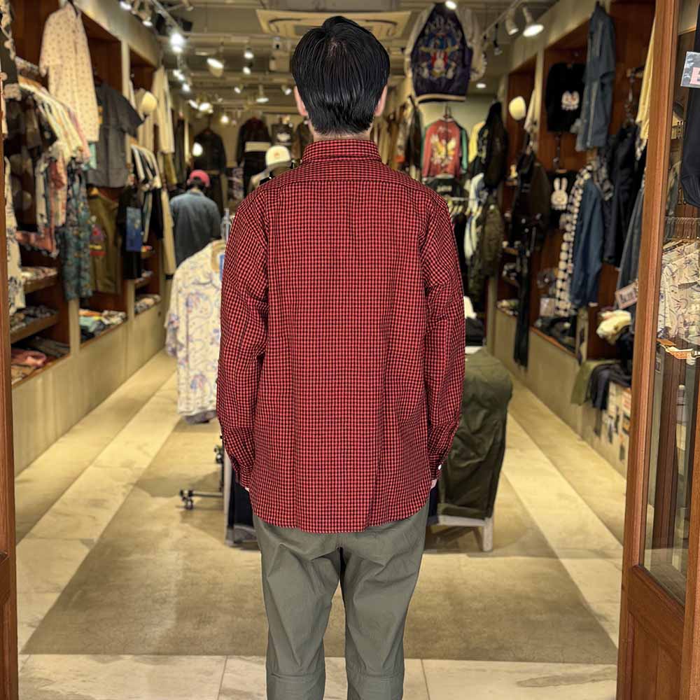 Warehouse 3055 Gingham格子工裝襯衫