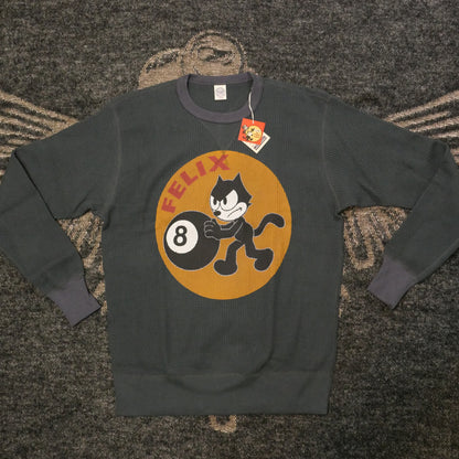 Toys McCoy waffle crew neck shirt