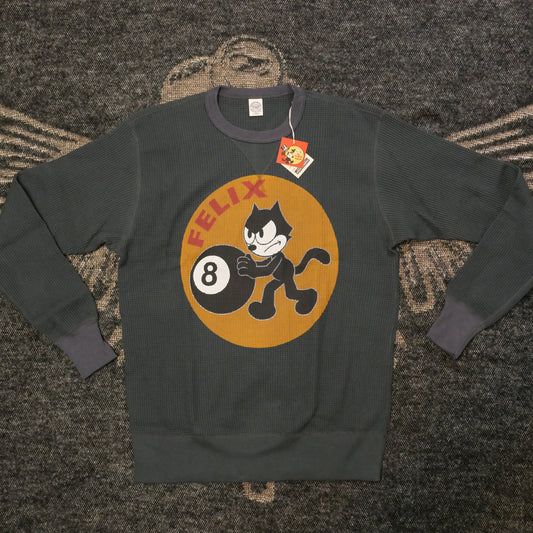 Toys McCoy waffle crew neck shirt