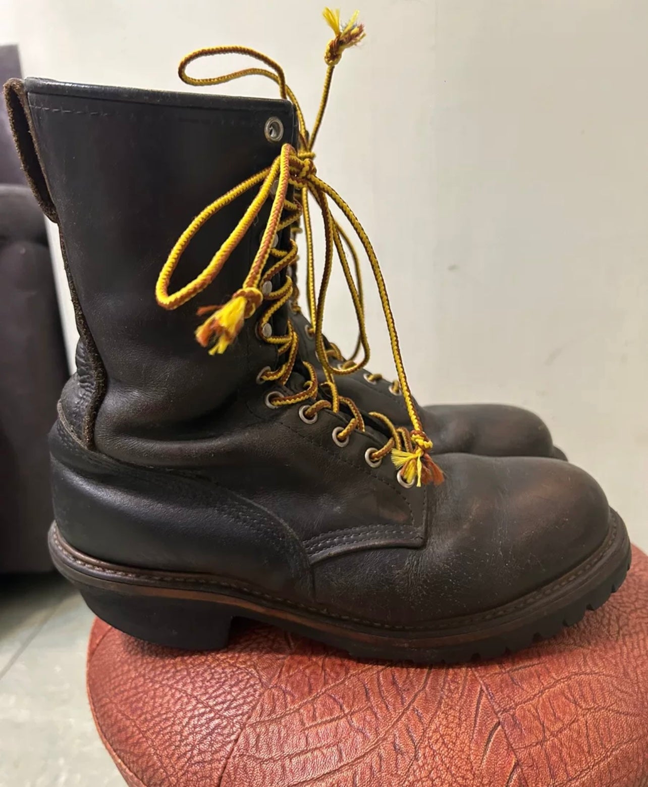 Red Wing PT91 茶芯2218 8.5D 伐木靴