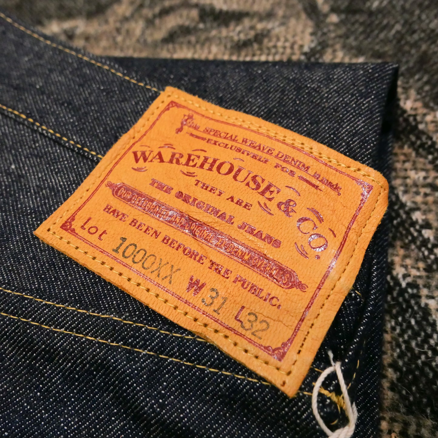 Warehouse & Co. 倉庫Lot.1000xx (unwashed)