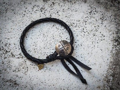 Amp Japan Concho Leather Bracelet