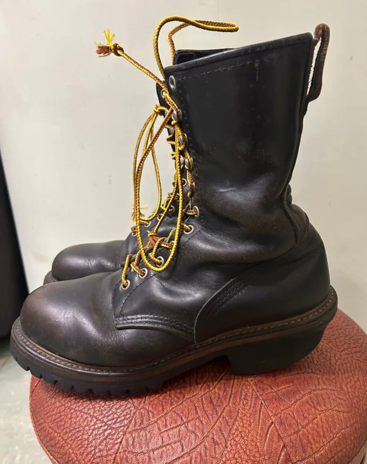 Red Wing PT91 茶芯2218 8.5D 伐木靴