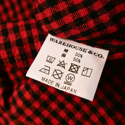 Warehouse 3055 Gingham格子工裝襯衫
