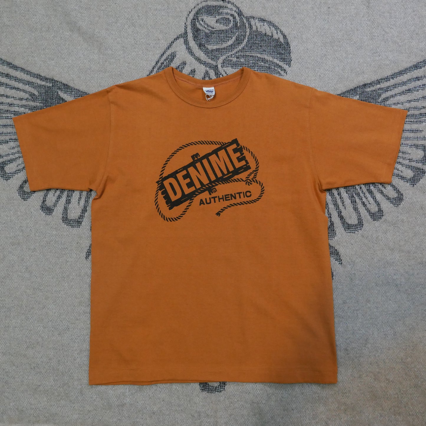 Denime logo loopwheeled tee 