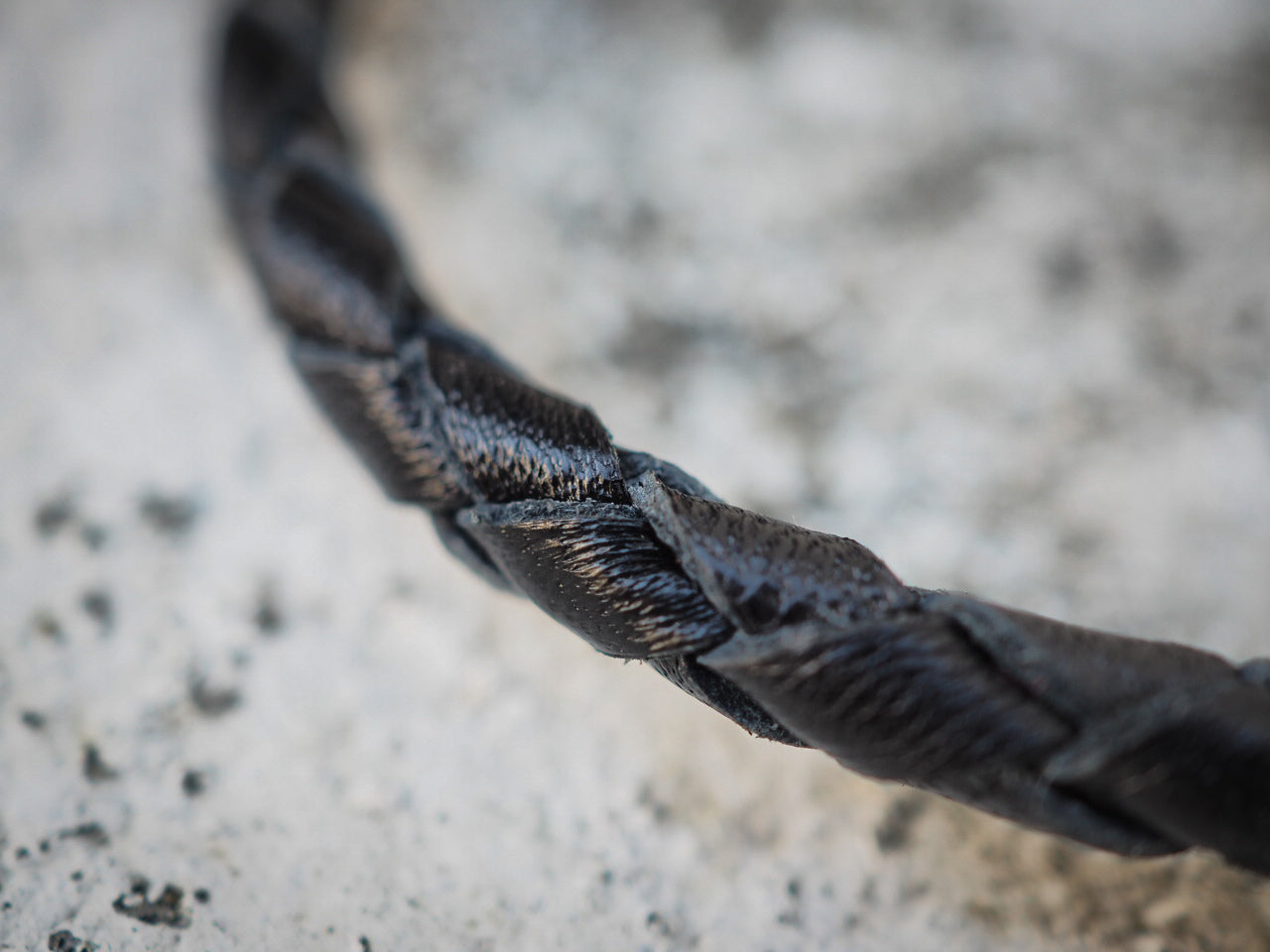 Amp Japan Concho Leather Bracelet