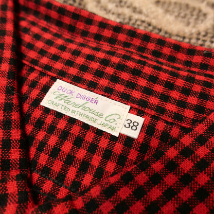 Warehouse 3055 Gingham格子工裝襯衫
