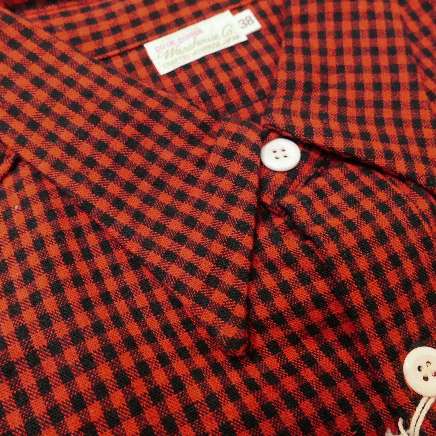 Warehouse 3055 Gingham格子工裝襯衫