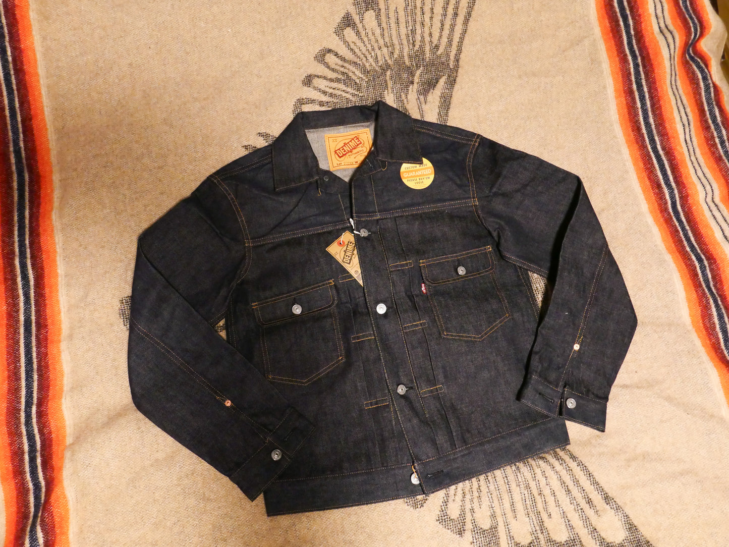 Denime 232xx-54 二代牛仔外套(Unwashed)