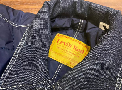 Levis Red日本版雙面羽絨工裝外套