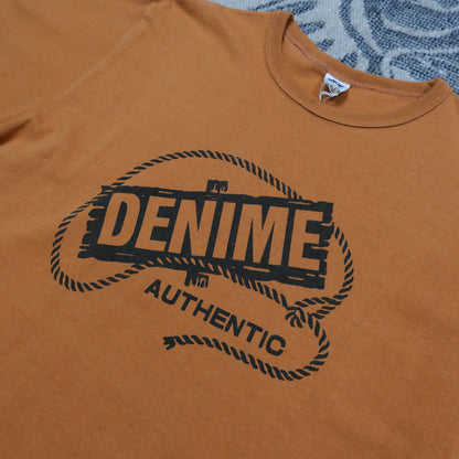 Denime logo loopwheeled tee 