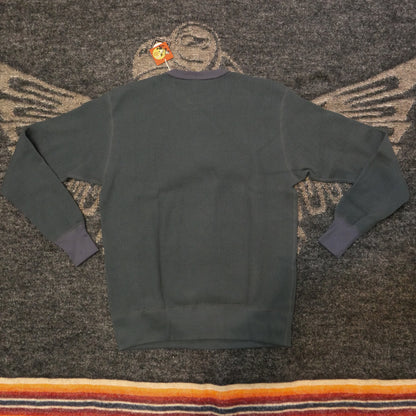 Toys McCoy waffle crew neck shirt
