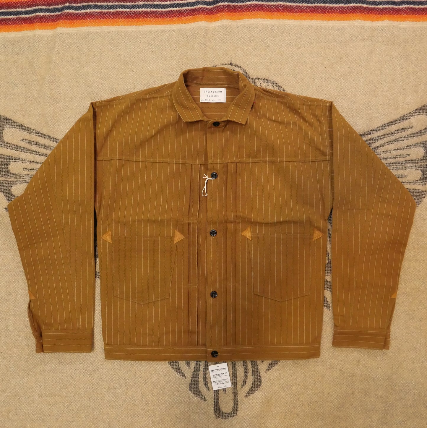 Warehouse & Co. Lot.2214 Heavy Leather Bound Blouse