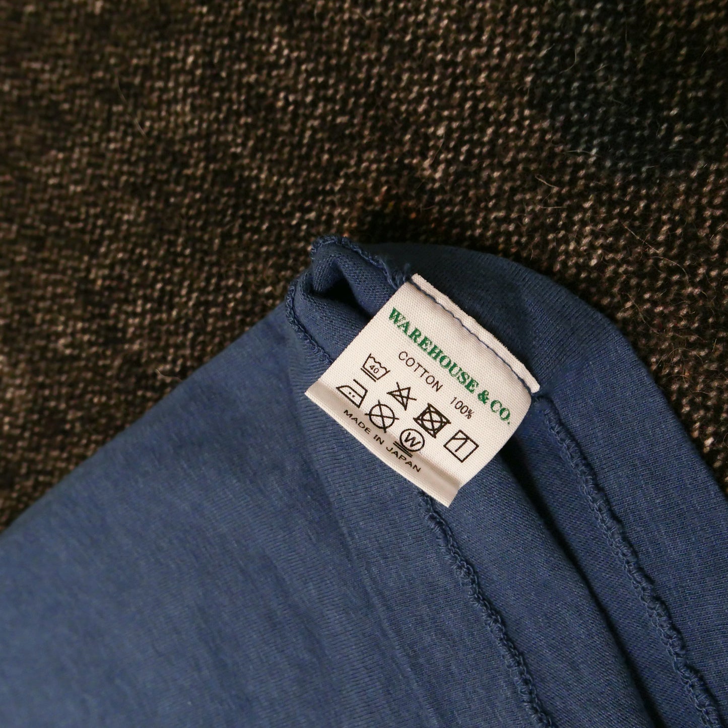 Warehouse & Co. Lot.4064 Go Navy tee