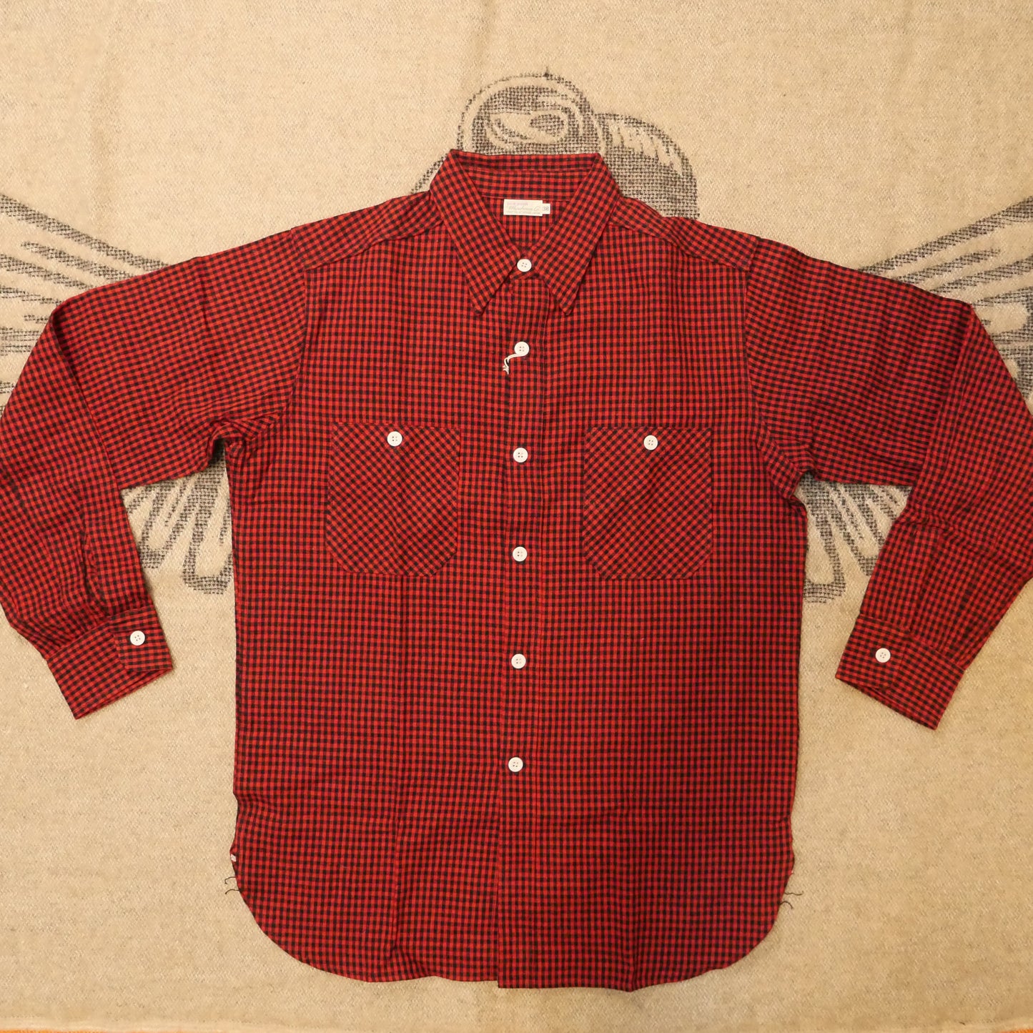 Warehouse 3055 Gingham格子工裝襯衫