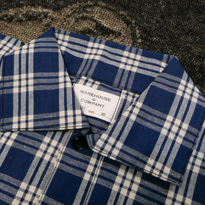 Warehouse & Co. Lot 2231 1900年代靛藍白格紋Blouse