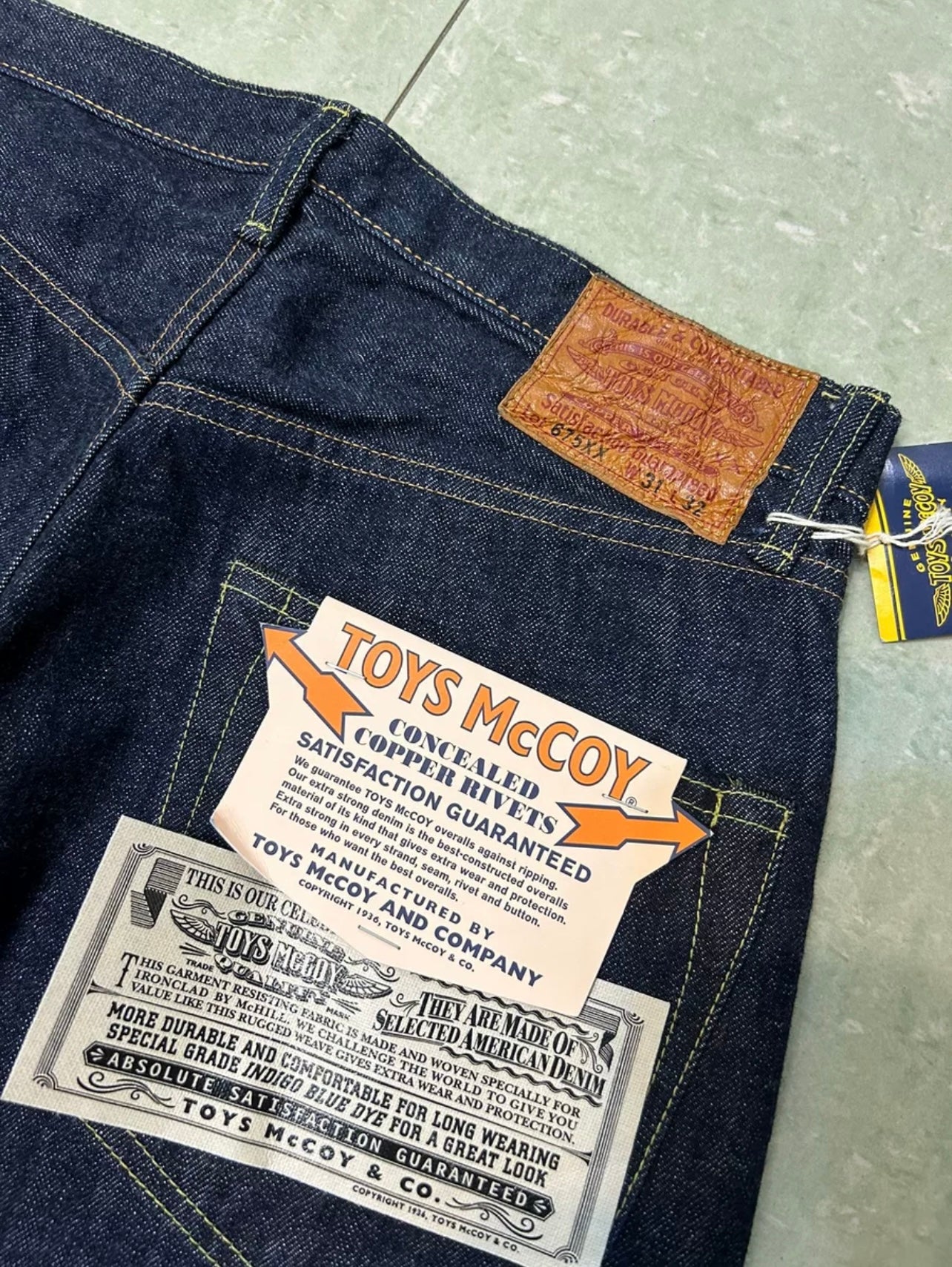 Toys Mccoy 675xx one washed 29•30碼