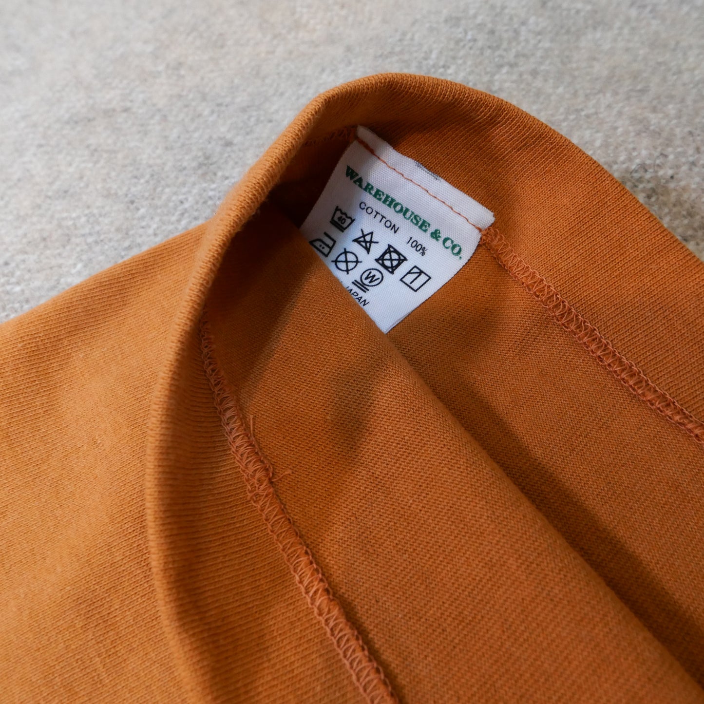 Denime logo loopwheeled tee 