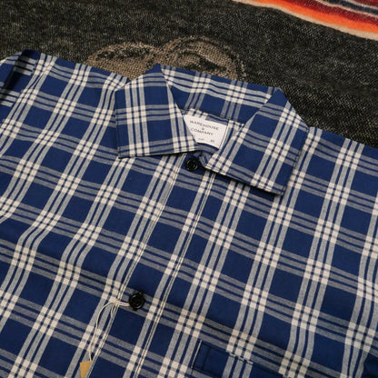 Warehouse & Co. Lot 2231 1900年代靛藍白格紋Blouse