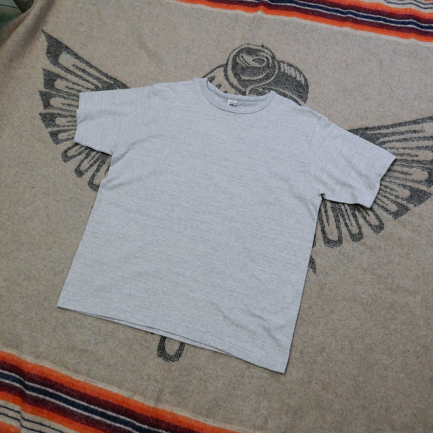Denime Grey Blank Loopwheeled Tee