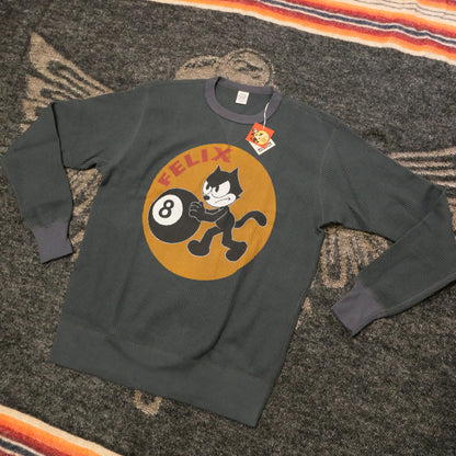 Toys McCoy waffle crew neck shirt