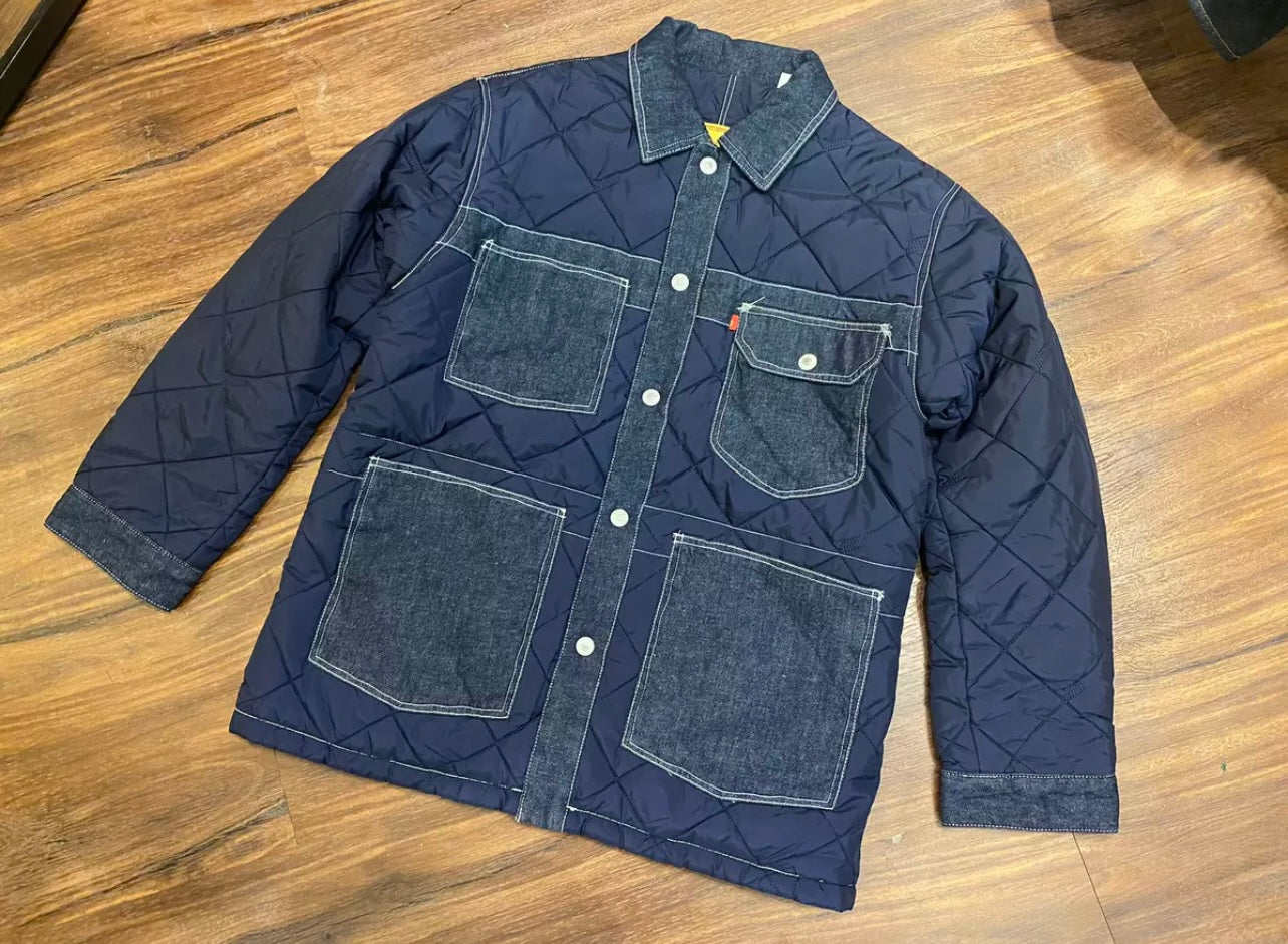 Levis Red日本版雙面羽絨工裝外套