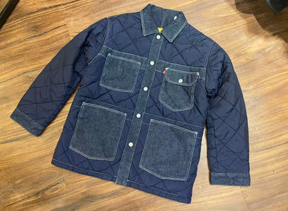 Levis Red日本版雙面羽絨工裝外套