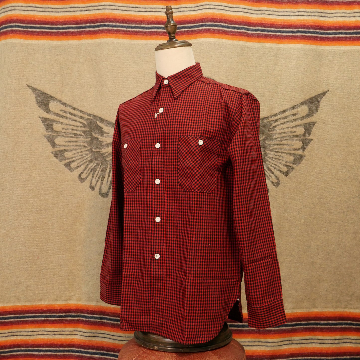 Warehouse 3055 Gingham格子工裝襯衫