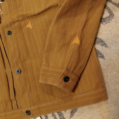 Warehouse & Co. Lot.2214 Heavy Leather Bound Blouse