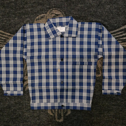 Warehouse & Co. Lot 2231 1900年代靛藍白格紋Blouse