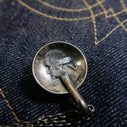 North works 松石美國摩根銀幣項鏈